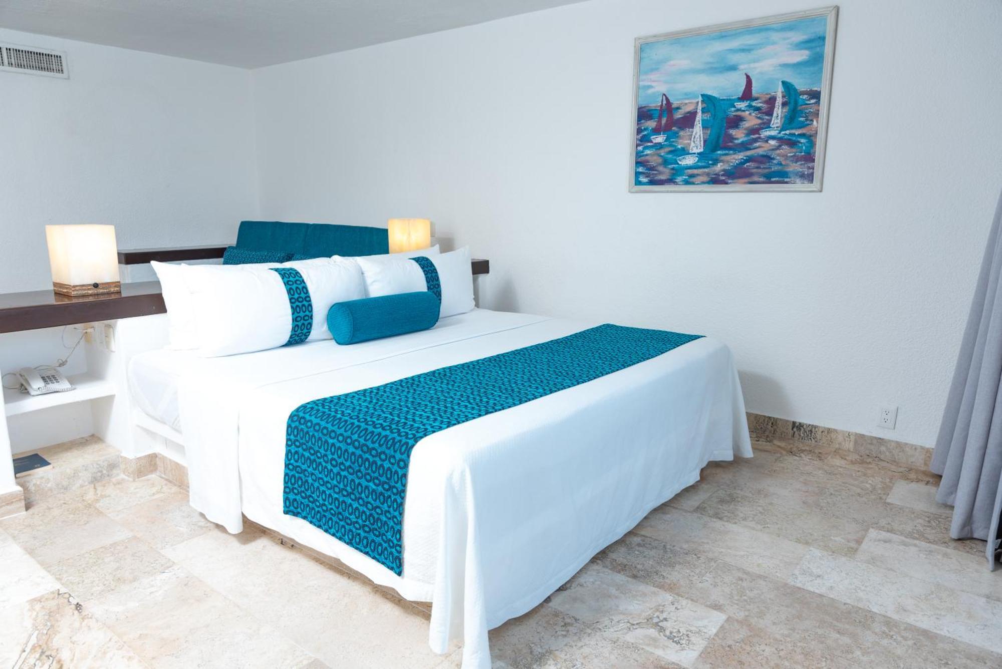 Ritz Acapulco All Inclusive Exterior foto A bedroom at the hotel